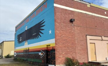 Former Lebret Residential School gymnasium