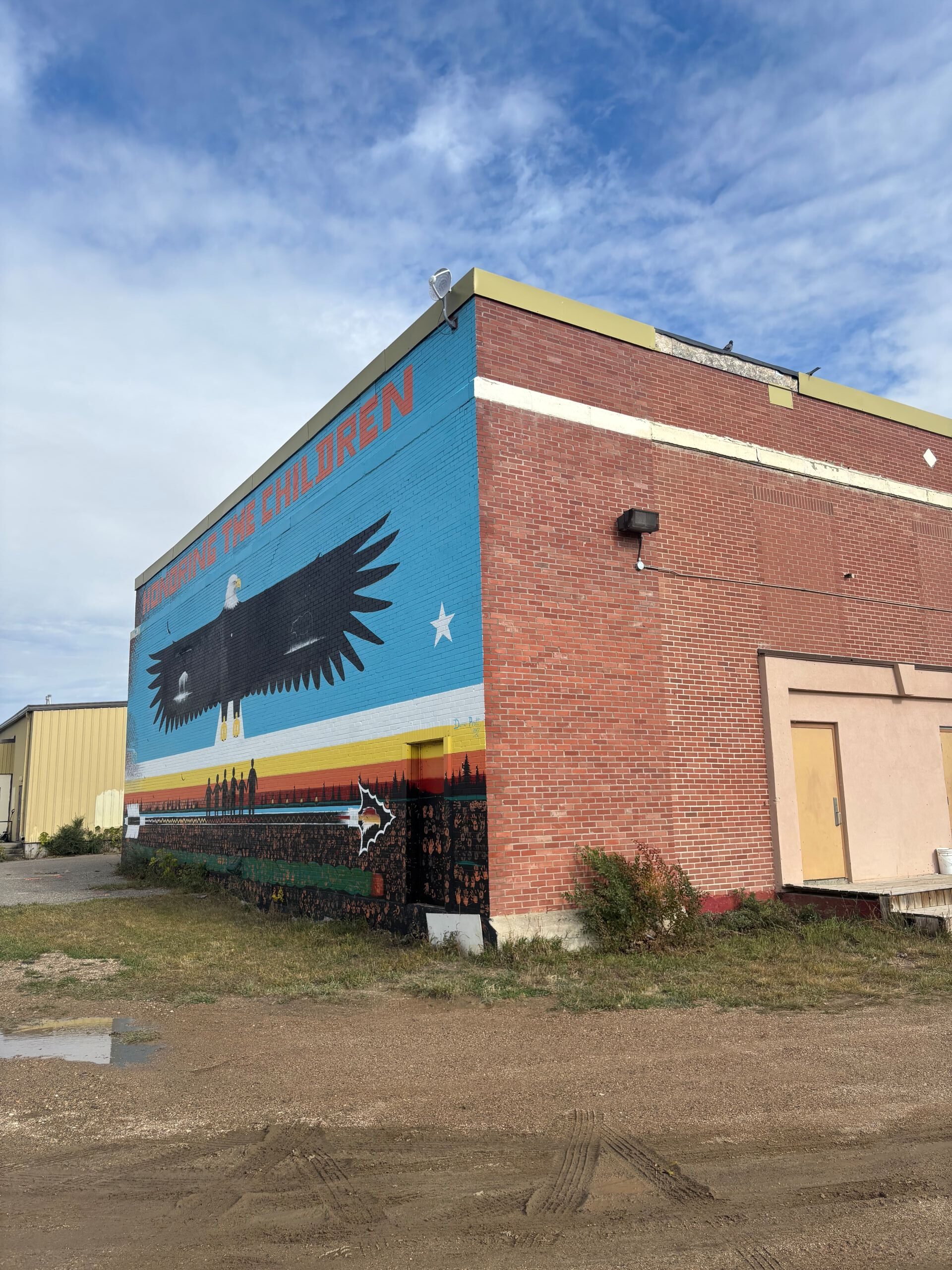 Former Lebret Residential School gymnasium